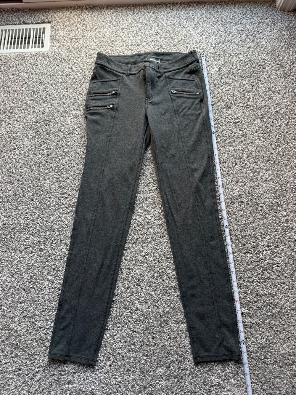Athleta gray legging pants size 4